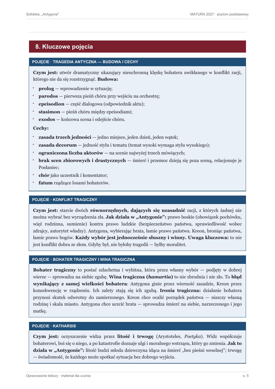 Opracowanie „Antygona” — strona 5